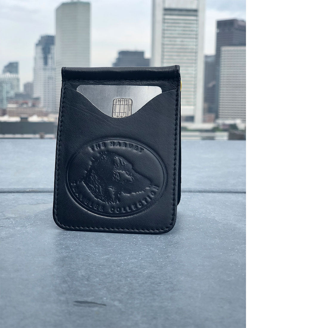 Leather Wallet in Black