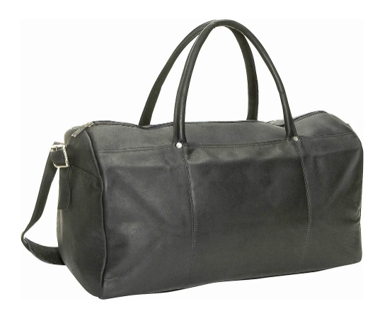 Patent leather duffle sales bag