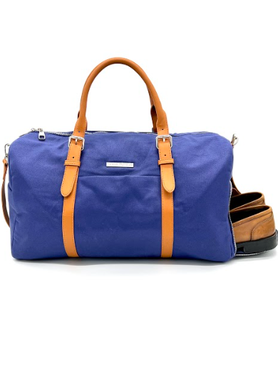 45L Traveler Leather Duffle Bag: Handcrafted & Airline-Friendly | HIDES